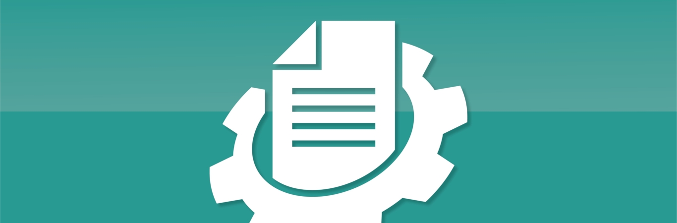 Image of a technical data sheet icon
