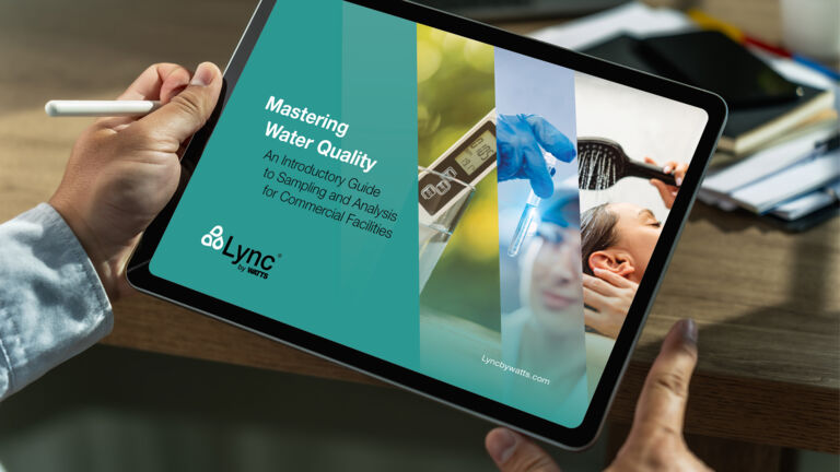 Image of person reading ebook on tablet