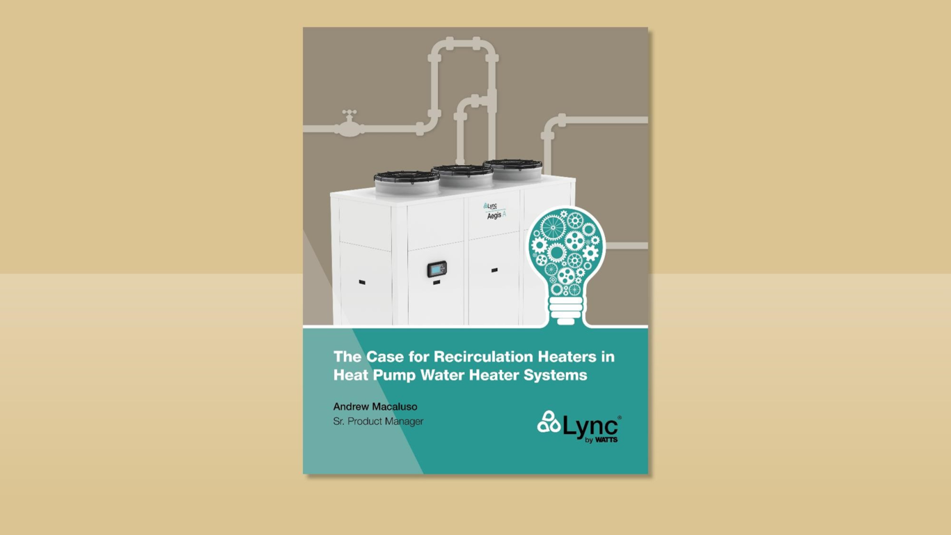 TL Cover Image - HPWH Recirculation